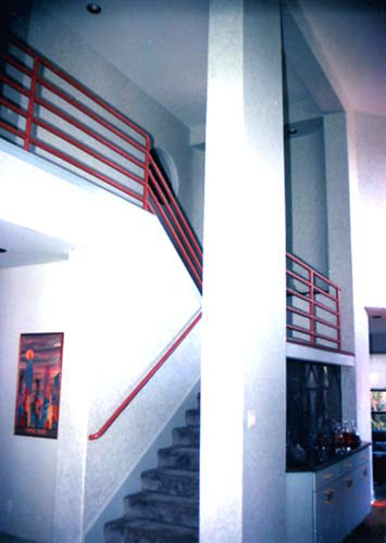 Greenway Plaza Home Stairwell